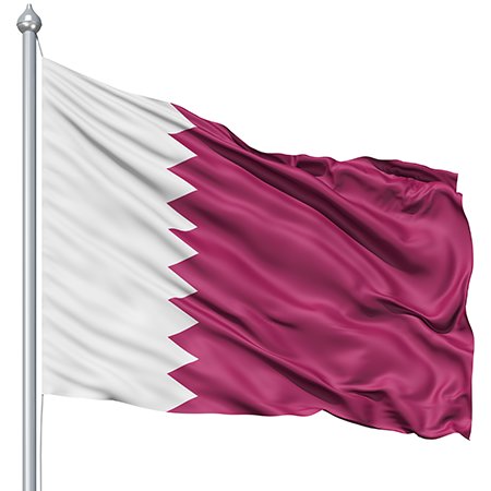 پرچم قطر 